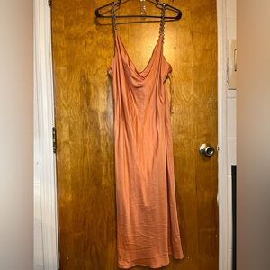 L’Agence Silk Slip Scoop Neck Dress Size 16